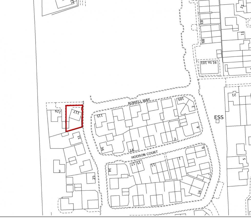 Floorplan for Rowell Way, Sawtry, PE28