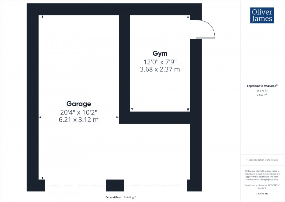 Floorplan for Bowland Close, Sawtry, PE28