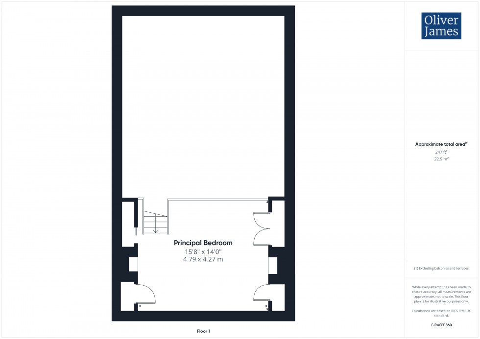 Floorplan for Causeway Road, Broughton, PE28