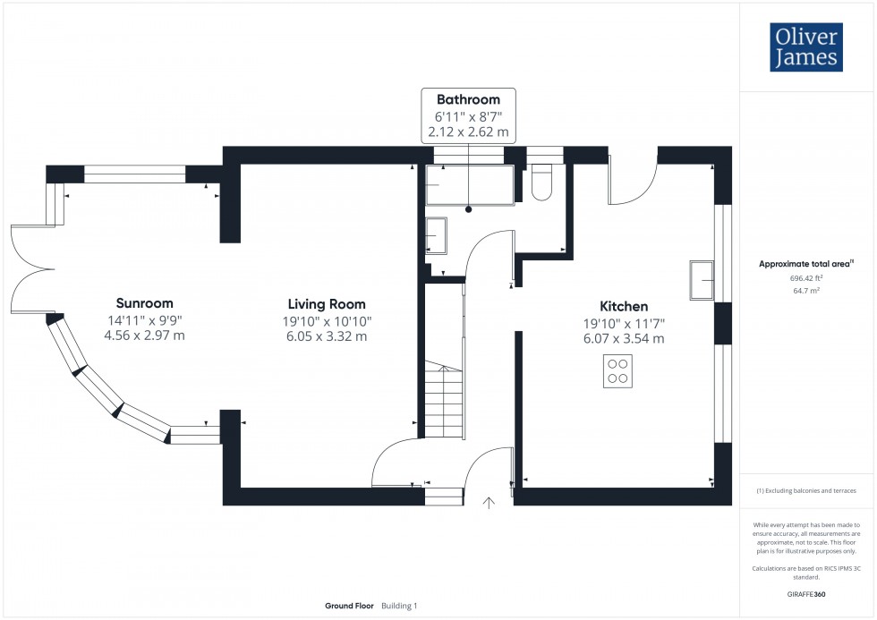 Floorplan for Bramble End, Alconbury, PE28