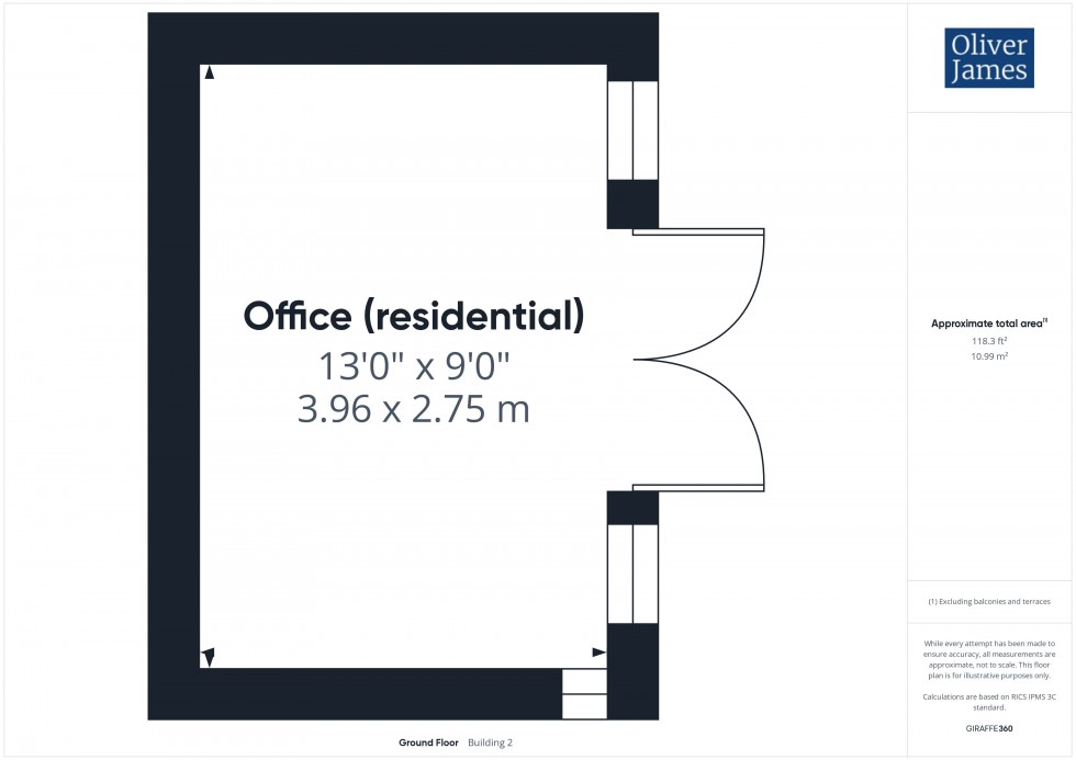 Floorplan for Bramble End, Alconbury, PE28