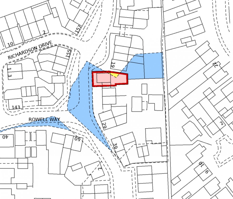 Floorplan for Rowell Way, Sawtry, PE28