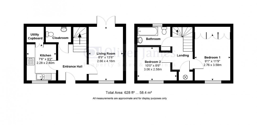 Floorplan for The Glades, Hinchingbrooke