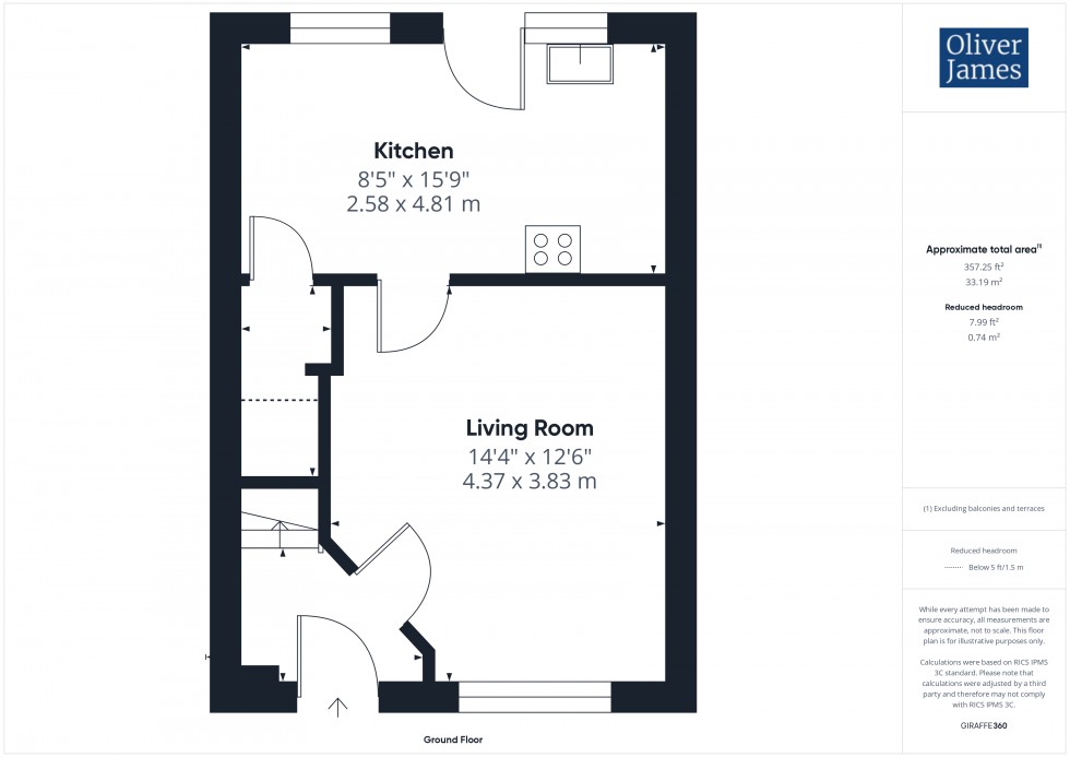 Floorplan for Beaumaris Road, Sawtry, PE28