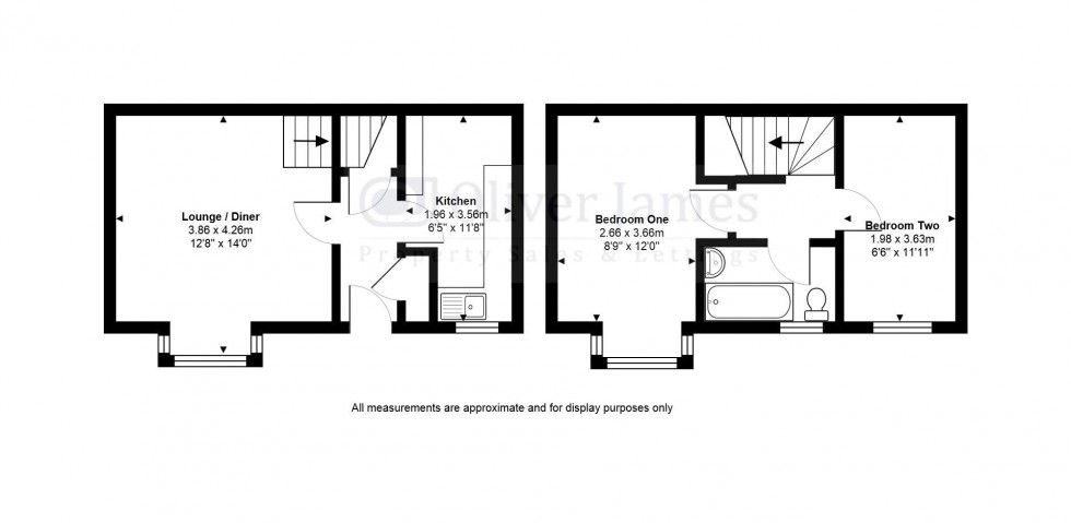 Floorplan for Bunyan Road, Biggleswade