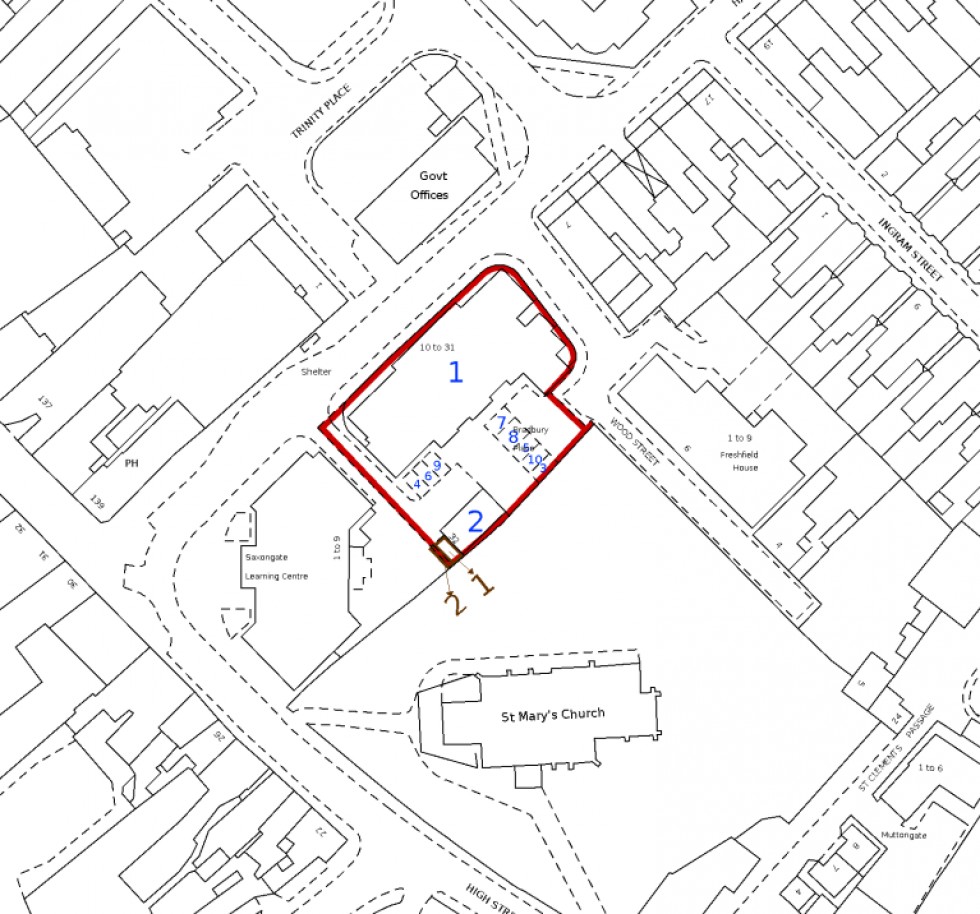 Floorplan for Bradbury Place, Huntingdon, PE29