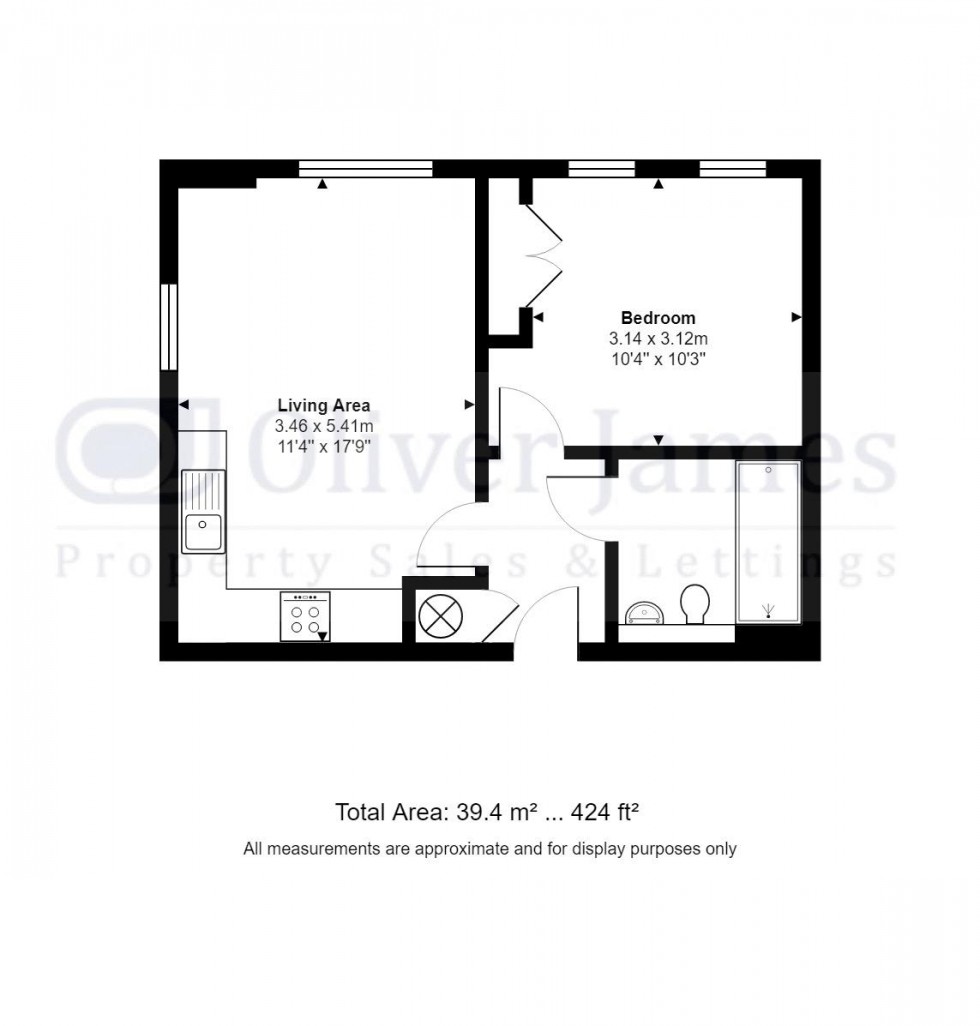 Floorplan for Bradbury Place, Huntingdon, PE29