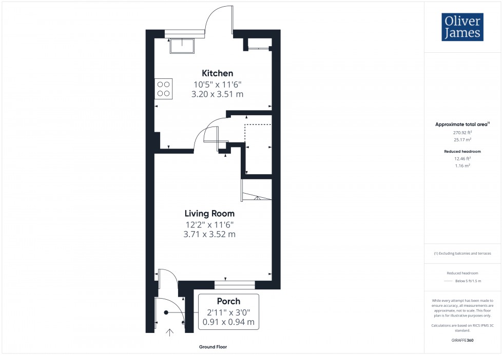 Floorplan for The Granary, Sawtry, PE28