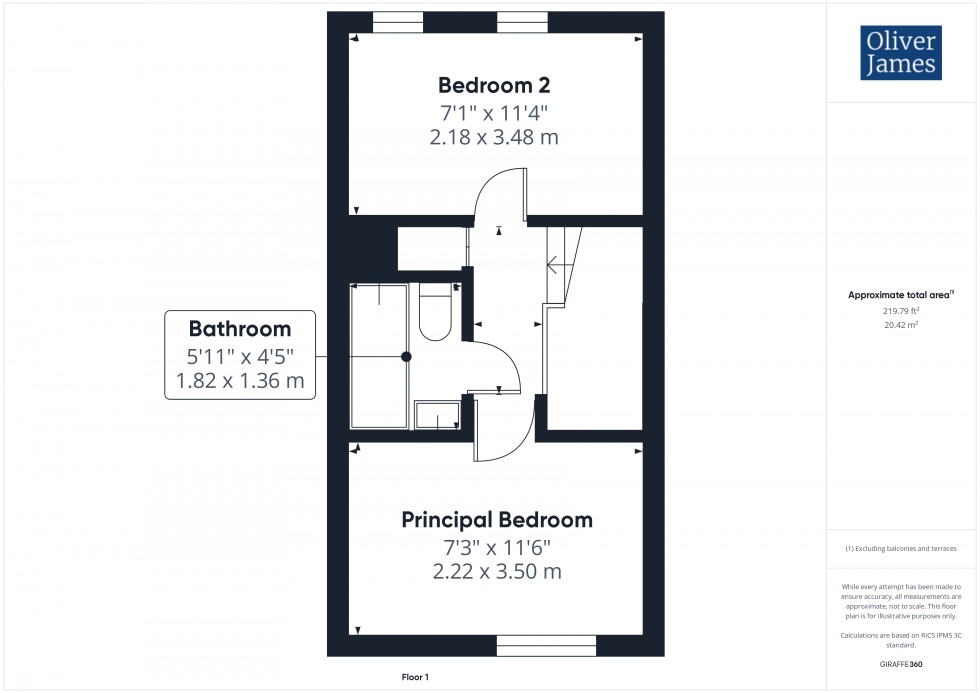 Floorplan for The Granary, Sawtry, PE28