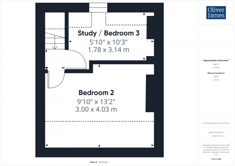 Floorplan for Main Street, Hartford, PE29