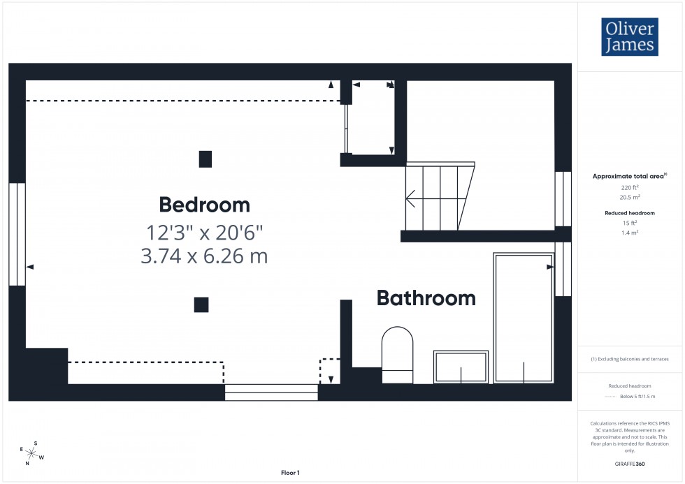 Floorplan for Main Street, Great Gidding, PE28