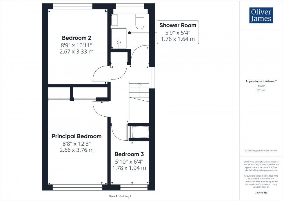 Floorplan for Shawley Road, Sawtry, PE28