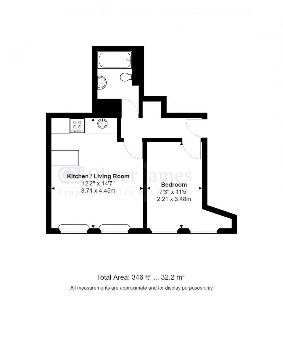 Floorplan for High Street, Huntingdon