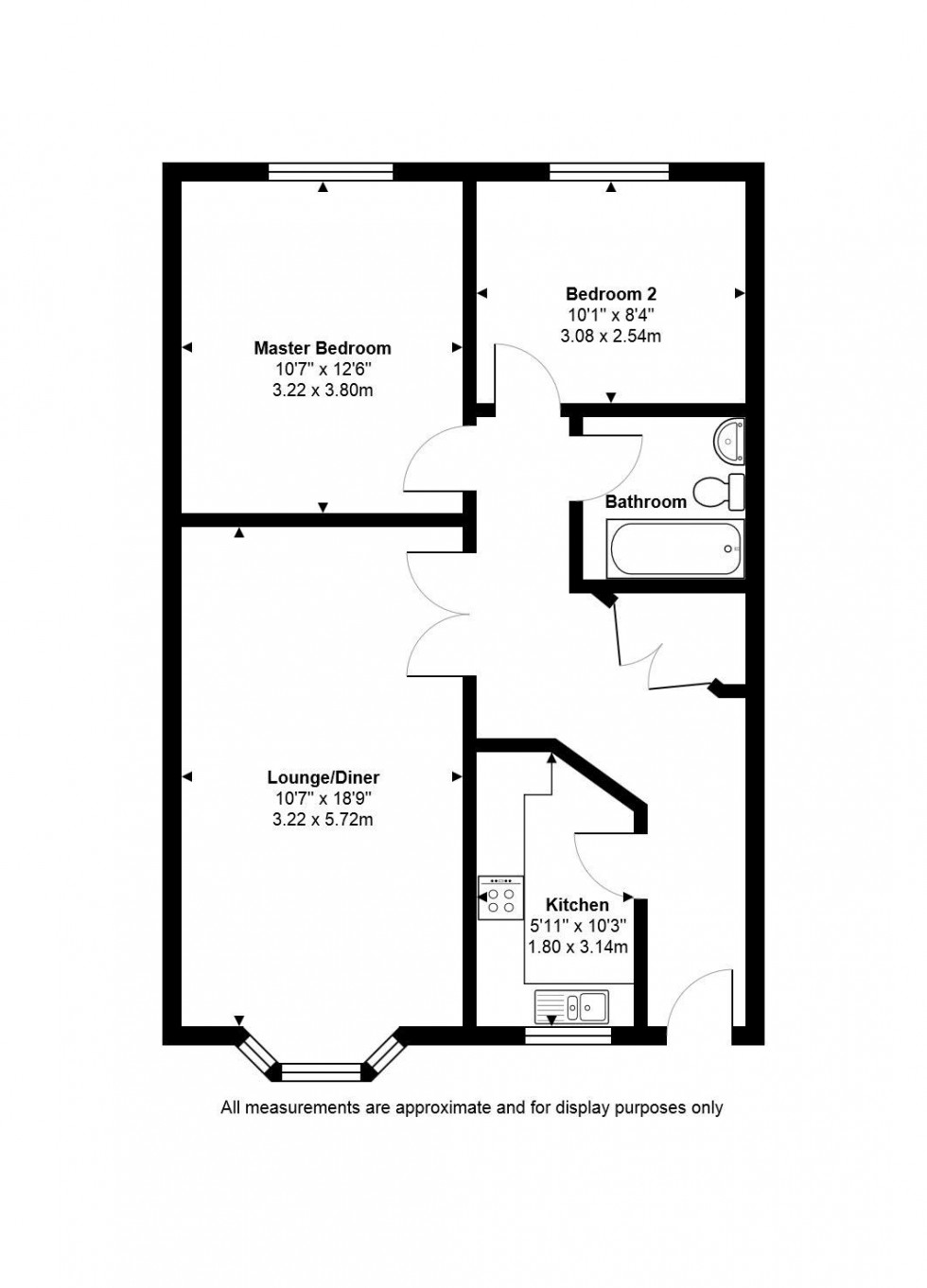 Floorplan for Post Street, Godmanchester