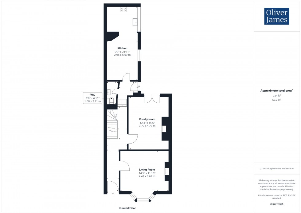 Floorplan for St. Marys Street, Huntingdon, PE29