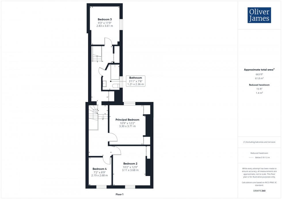 Floorplan for St. Marys Street, Huntingdon, PE29