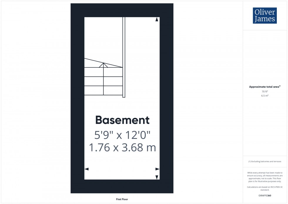 Floorplan for St. Marys Street, Huntingdon, PE29