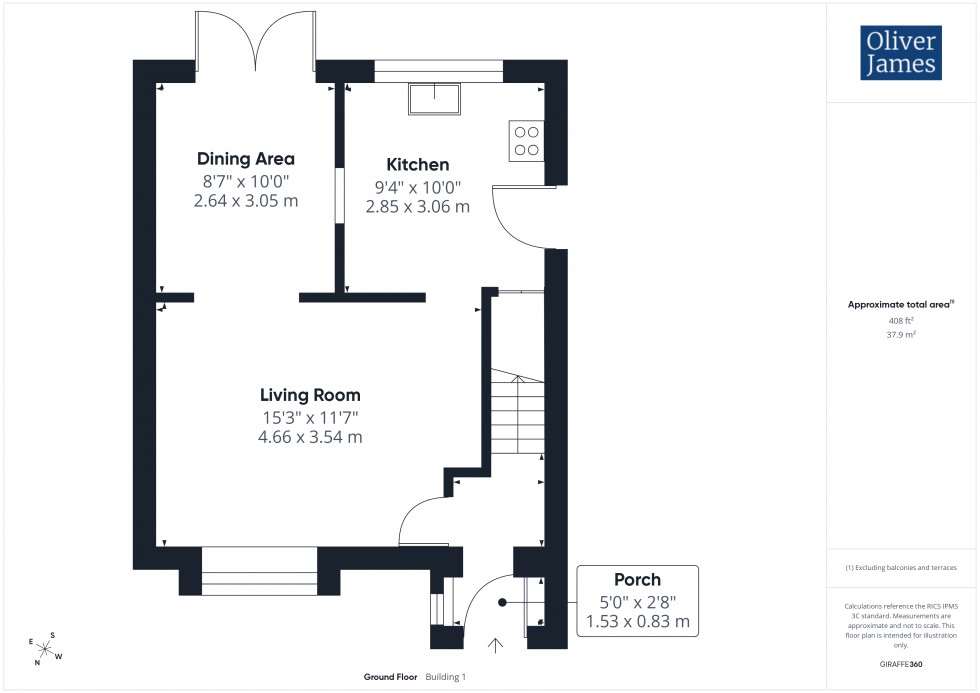 Floorplan for Mill Lane, Ramsey, PE26