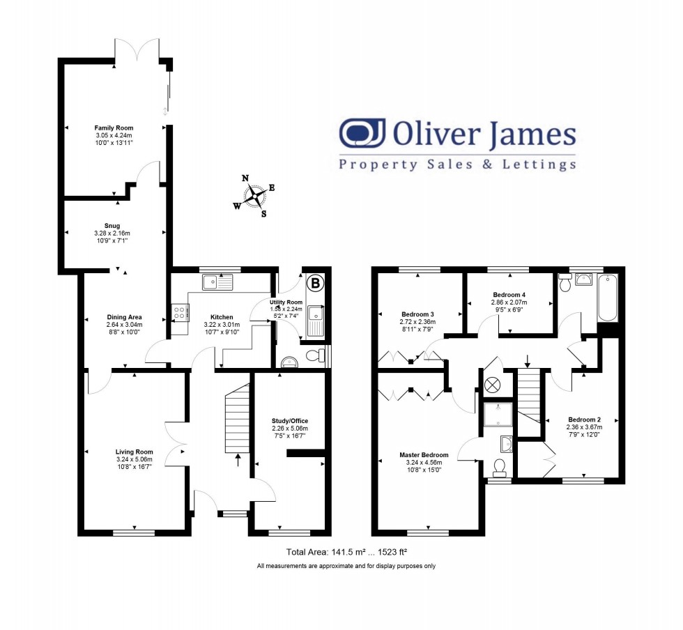 Floorplan for Stukeley Meadows, Huntingdon