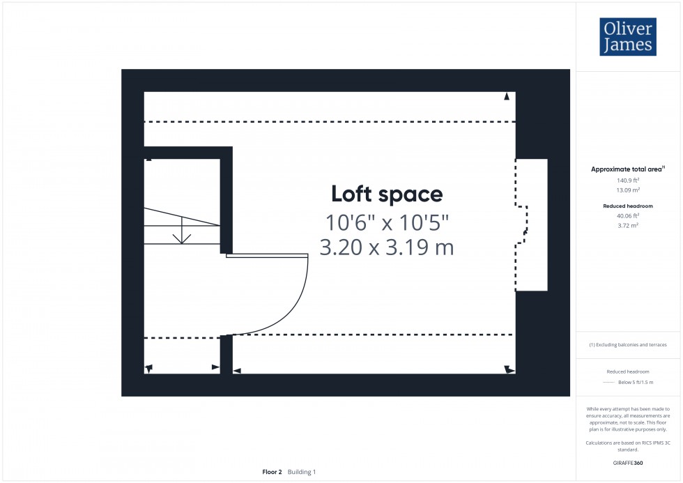 Floorplan for Priory Road, Huntingdon, PE29