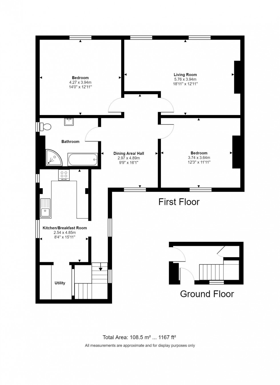 Floorplan for The Walks North, Huntingdon