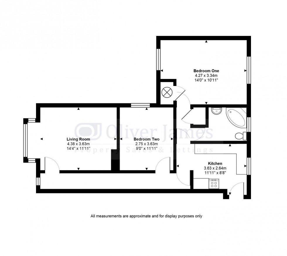 Floorplan for Old Great North Road, Sawtry