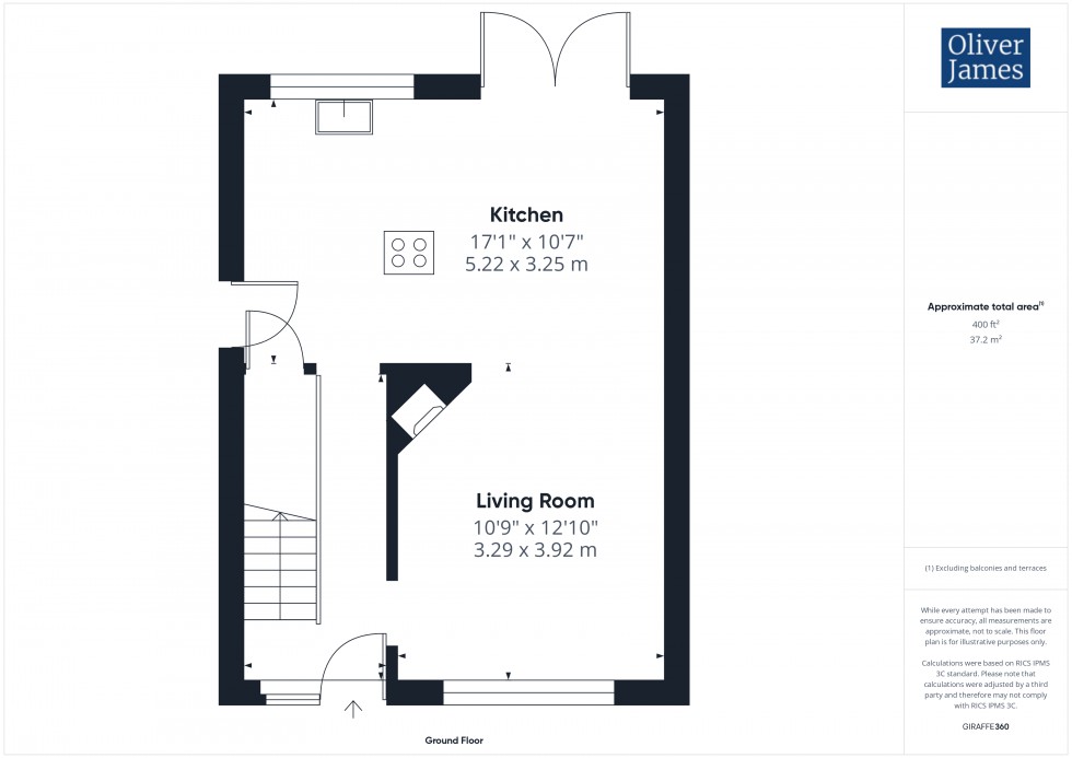Floorplan for Manor Drive, Sawtry, PE28