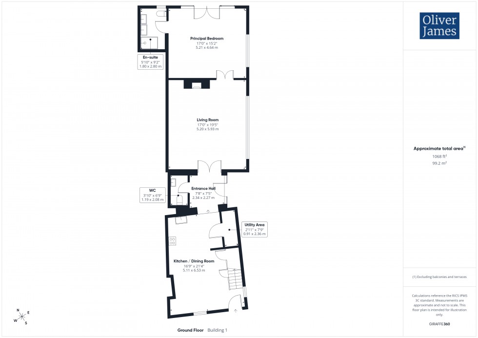 Floorplan for High Street, Brampton, PE28