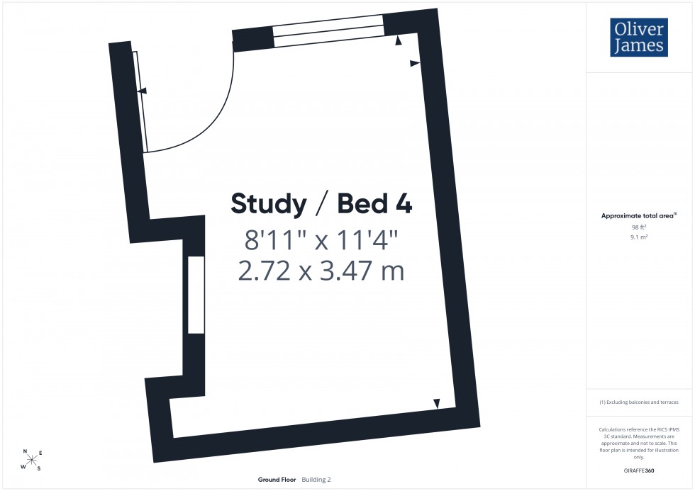 Floorplan for High Street, Brampton, PE28