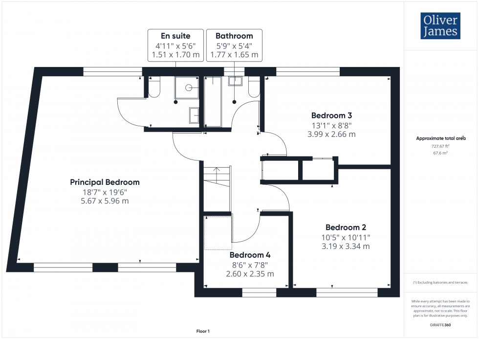 Floorplan for Beville, Woodwalton, PE28