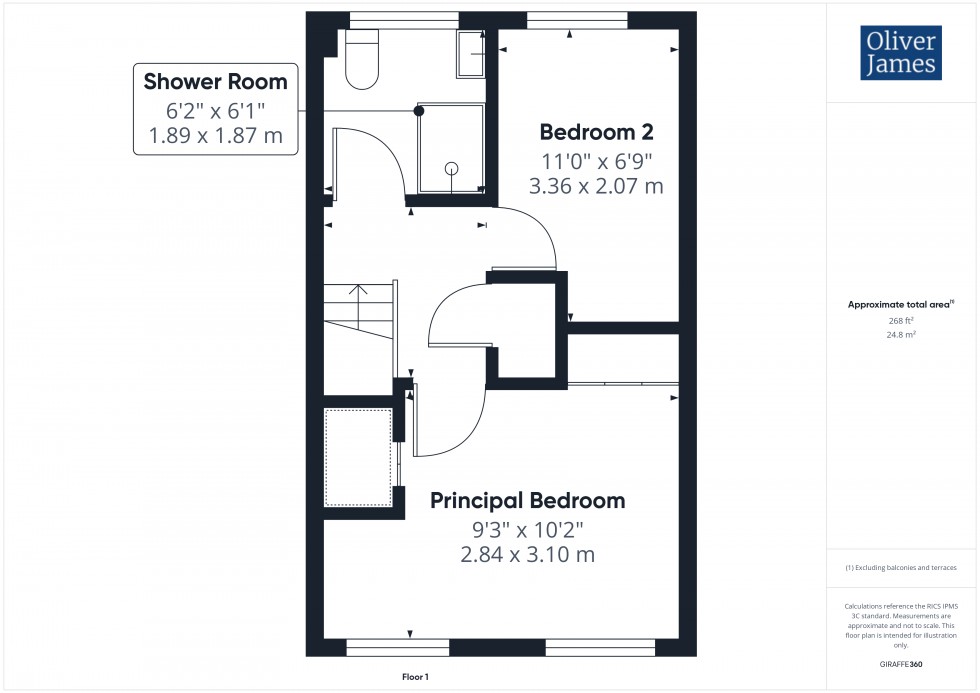 Floorplan for Thirlmere, Huntingdon, PE29