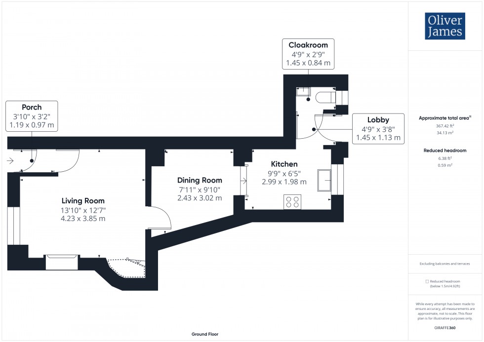 Floorplan for High Street, Huntingdon, PE29