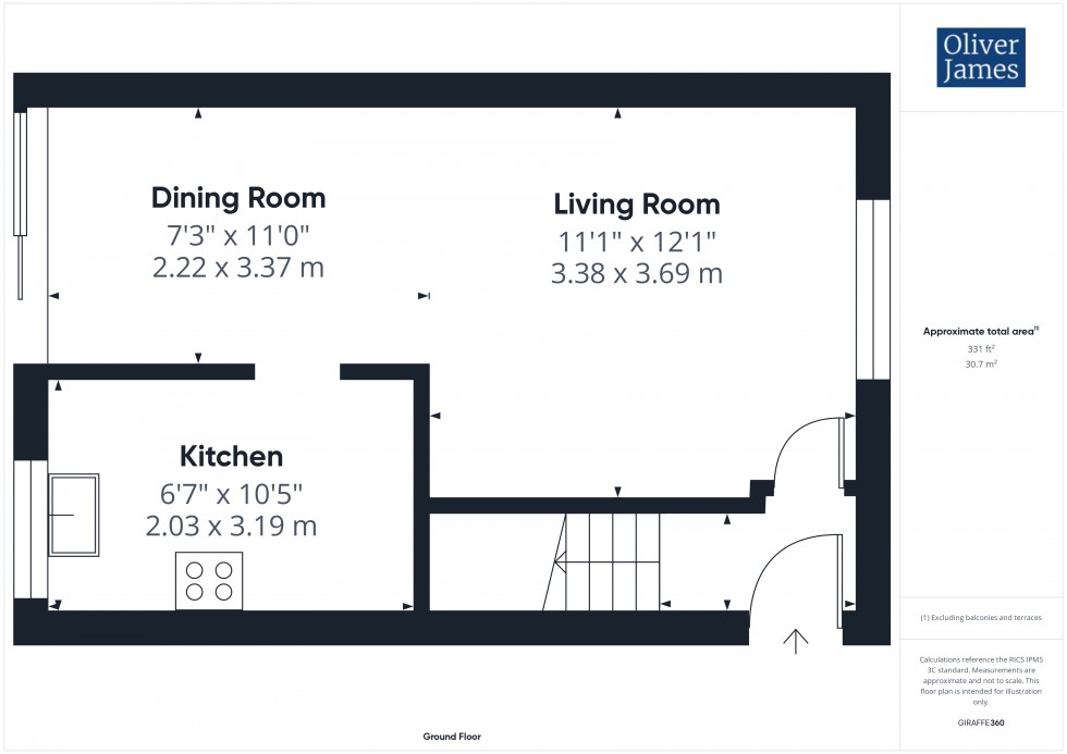 Floorplan for Ashton Gardens, Huntingdon, PE29