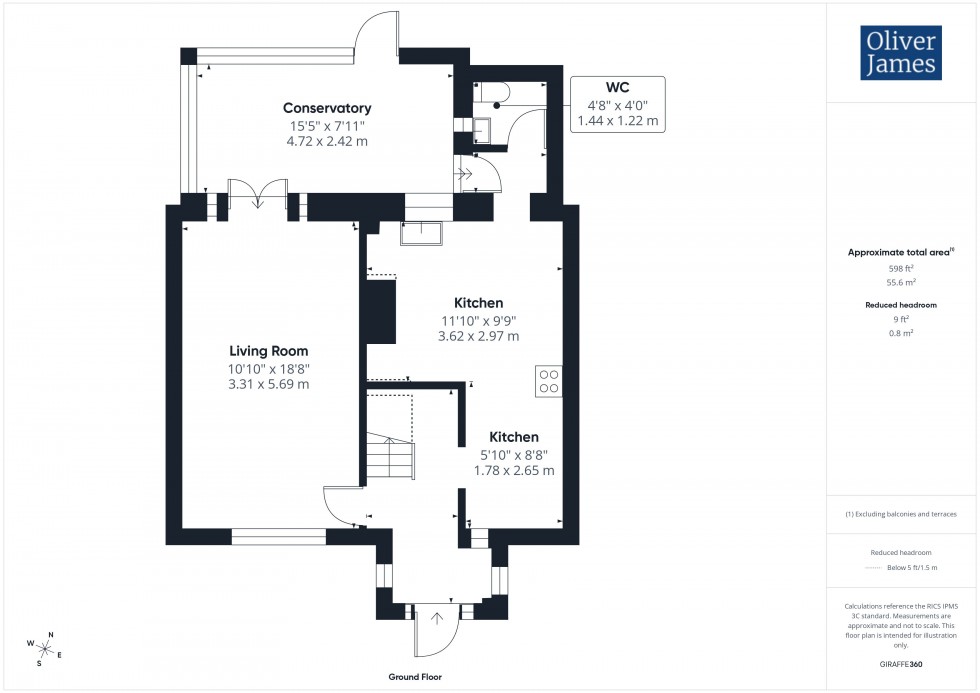 Floorplan for Shelley Close, Huntingdon, PE29