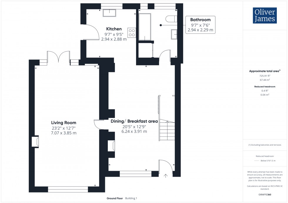 Floorplan for Sapley Road, Hartford, PE29