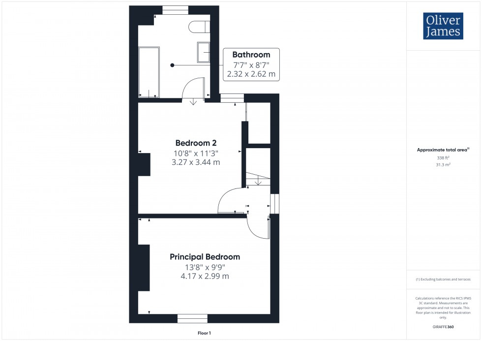 Floorplan for North Street, Huntingdon, PE29