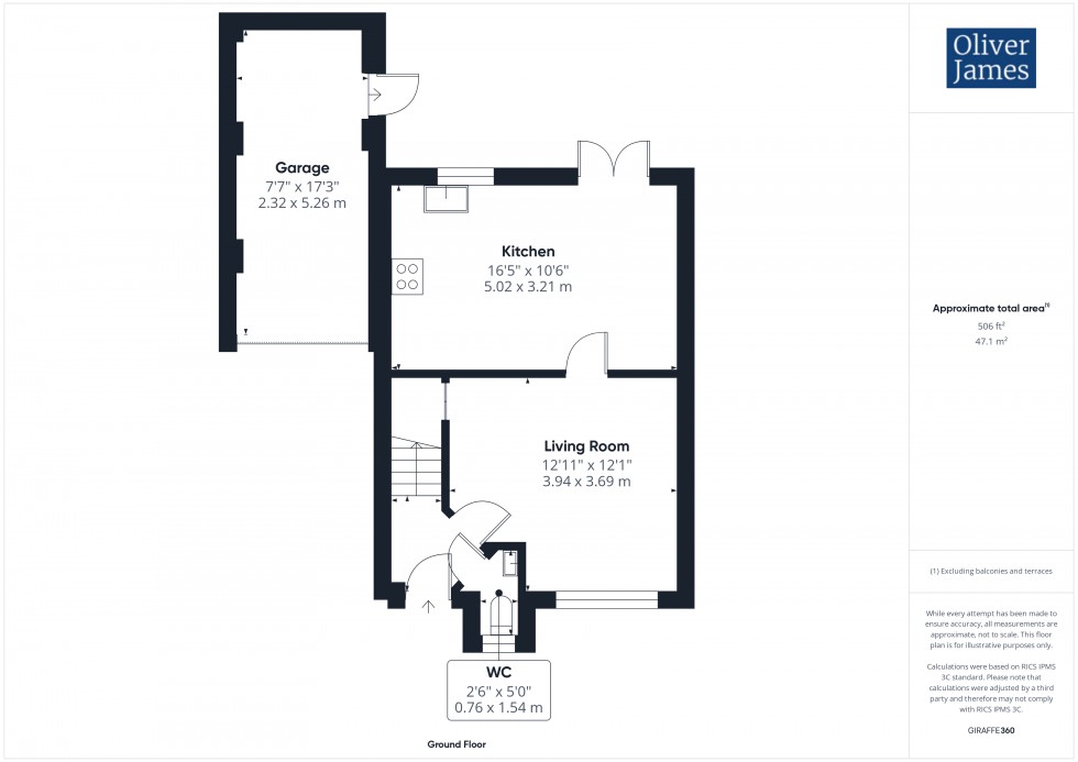 Floorplan for Landcliffe Close, St. Ives, PE27