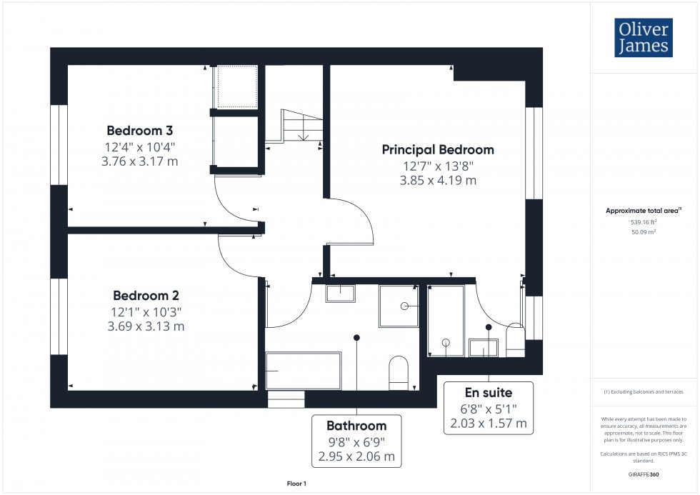 Floorplan for Green End Road, Sawtry, PE28