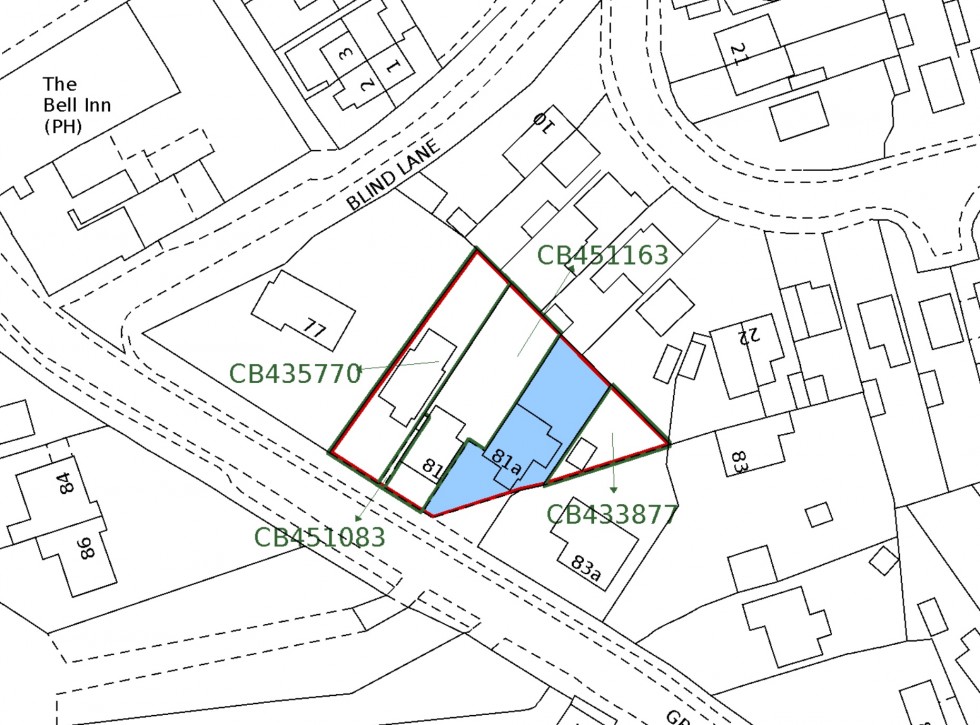 Floorplan for Green End Road, Sawtry, PE28