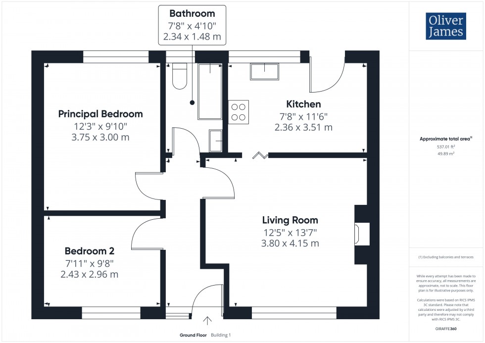 Floorplan for Manor Lane, Alconbury, PE28