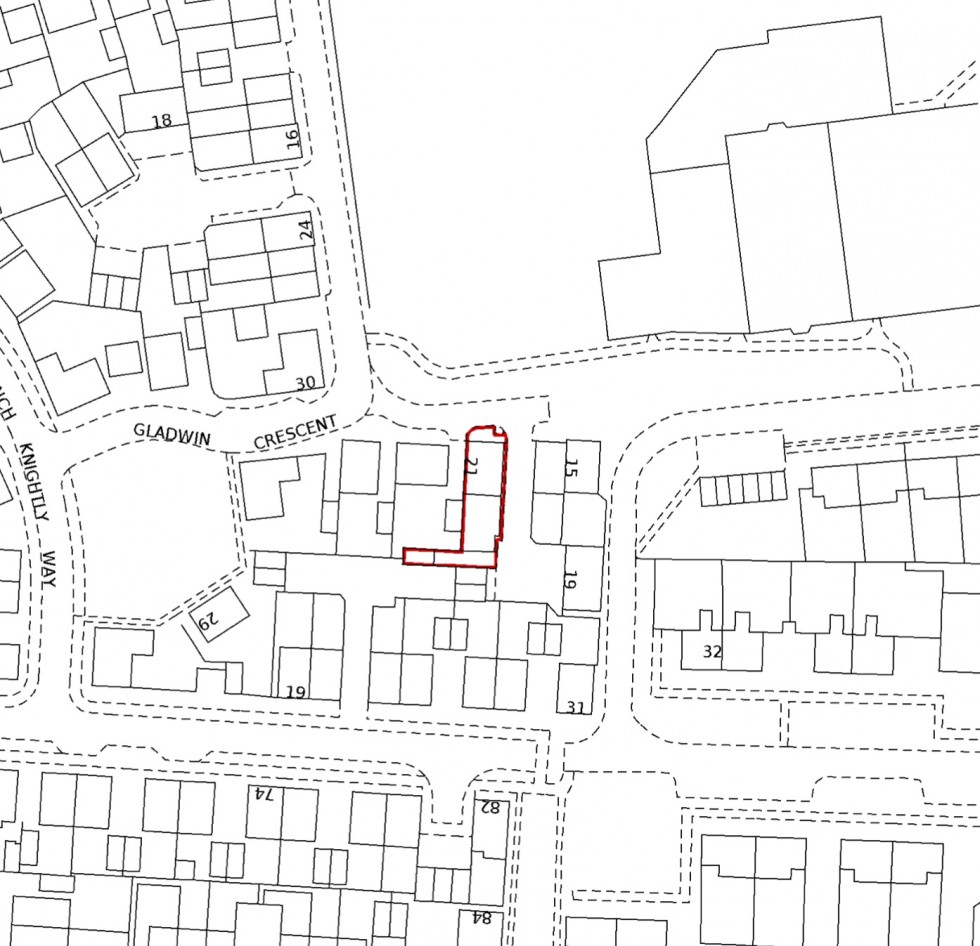 Floorplan for Gladwin Crescent, Brampton, PE28