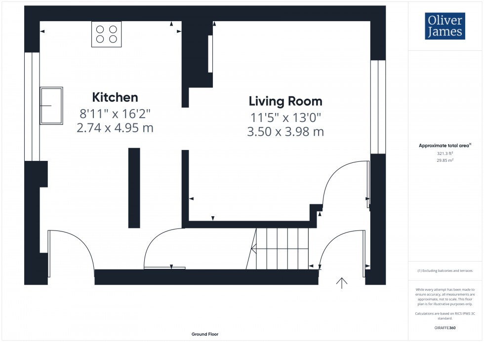 Floorplan for Blenheim Road, Ramsey, PE26