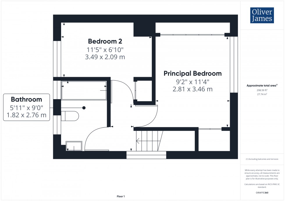 Floorplan for Blenheim Road, Ramsey, PE26