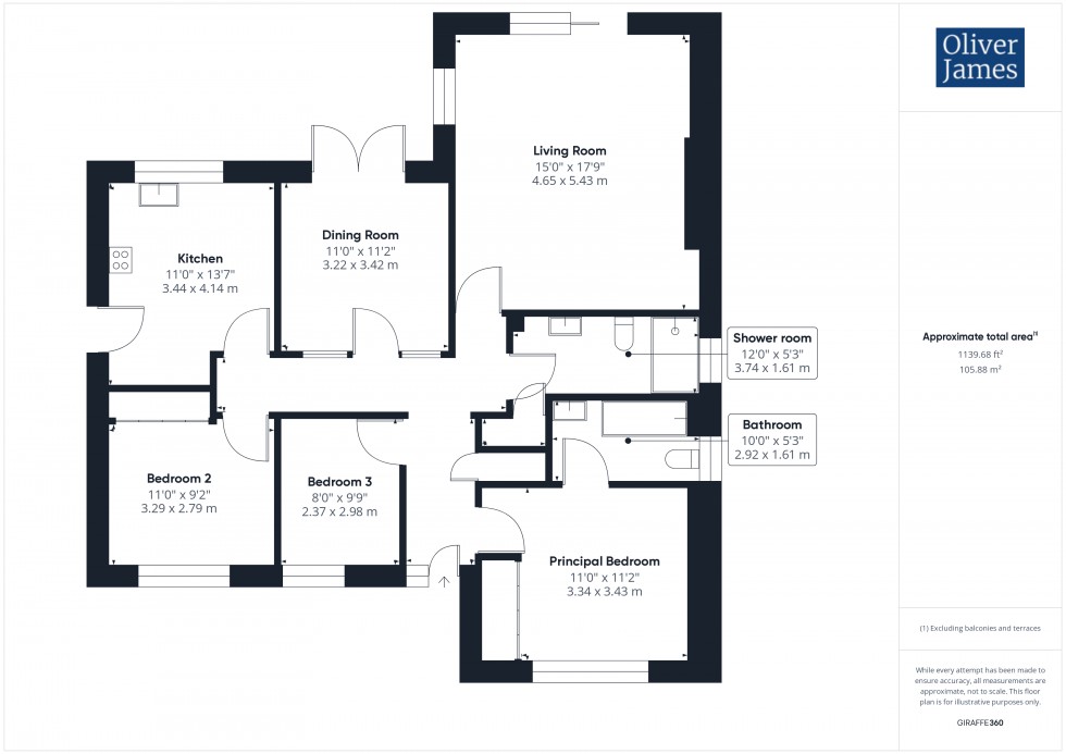 Floorplan for Aversley Road, Sawtry, PE28