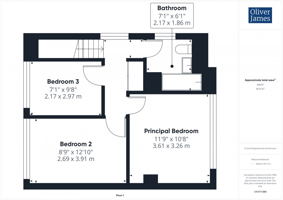 Floorplan for Sapcote Way, Sawtry, PE28