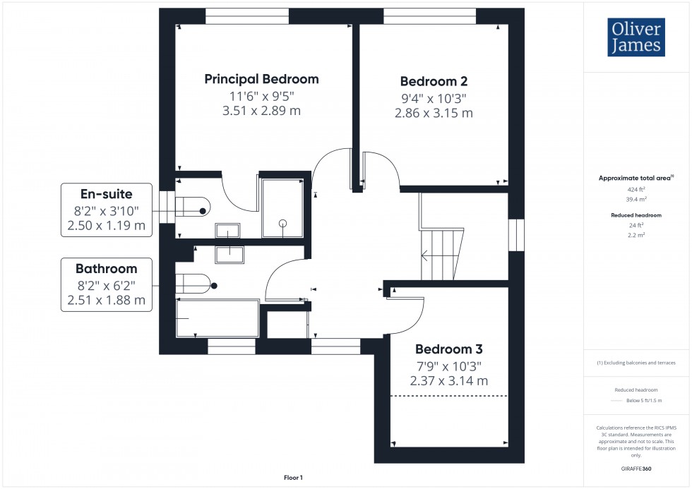 Floorplan for Annesley Close, Sawtry, PE28