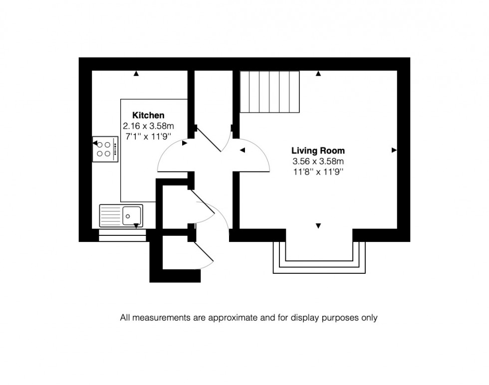 Floorplan for Stubbs Close, St. Ives, PE27