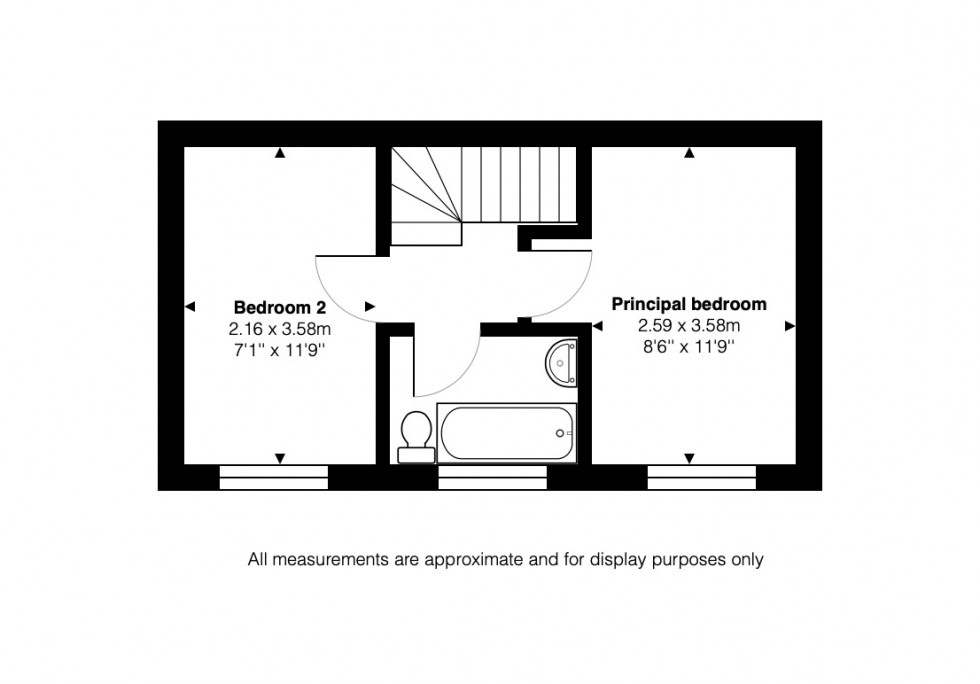Floorplan for Stubbs Close, St. Ives, PE27