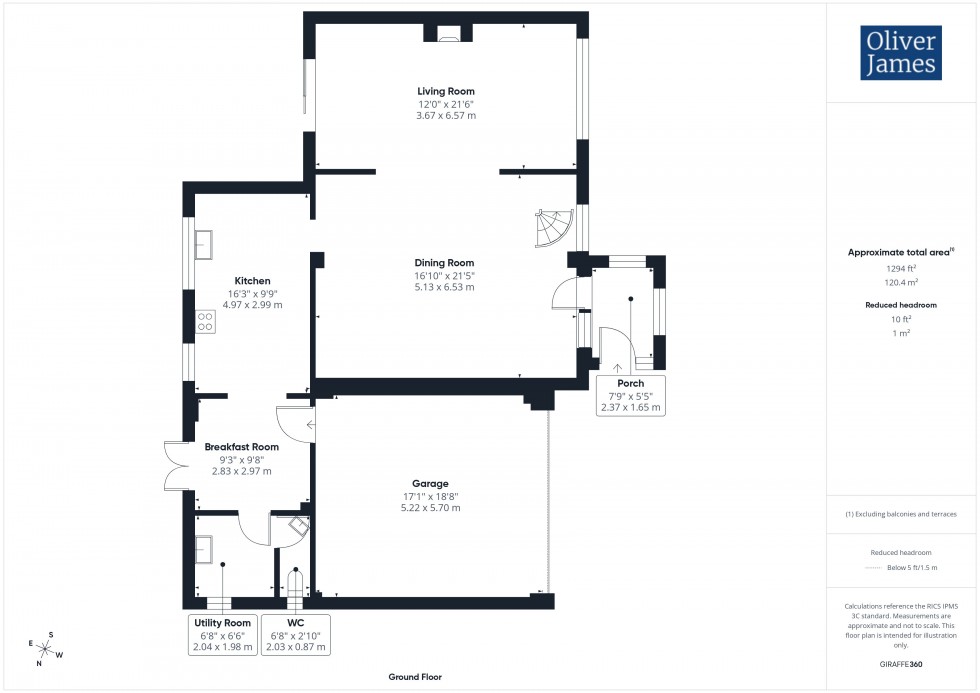 Floorplan for Hamerton Road, Buckworth, PE28