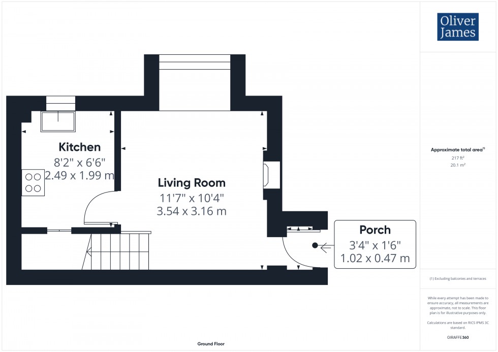 Floorplan for All Saints Way, Sawtry, PE28